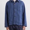 Perry Linen and Cotton-Blend Woven Jacket - FR Perry Linen and Cotton-Blend Woven Jacket - FR
