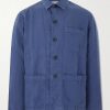 Perry Linen and Cotton-Blend Woven Jacket Perry Linen and Cotton-Blend Woven Jacket