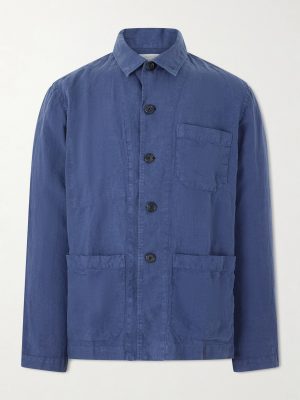 Perry Linen and Cotton-Blend Woven Jacket