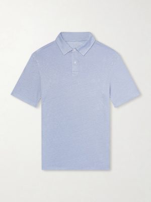 Knitted Linen Polo Shirt Knitted Linen Polo Shirt