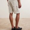 Battle Straight-Leg Cotton Shorts - BK Battle Straight-Leg Cotton Shorts - BK