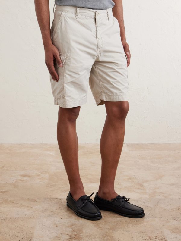 Battle Straight-Leg Cotton Shorts - FR Battle Straight-Leg Cotton Shorts - FR