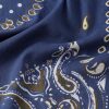Bandana-Print Cotton-Voile Scarf - CU