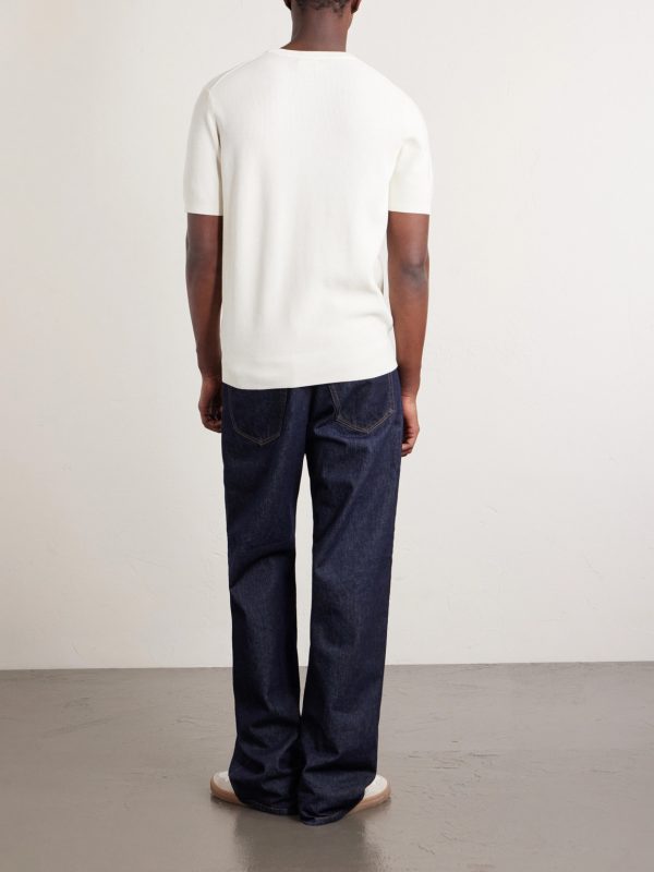 Cotton-Piqué T-Shirt - BK