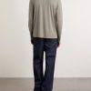 Garment-Dyed Lyocell and Cotton-Blend Jersey Henley Shirt - BK Garment-Dyed Lyocell and Cotton-Blend Jersey Henley Shirt - BK