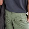 Fatigue Straight-Leg Herringbone Cotton Trousers - CU