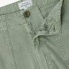 Fatigue Straight-Leg Herringbone Cotton Trousers - E1