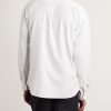 Pitt Button-Down Collar TENCEL™ Lyocell, Cotton and Linen-Blend Shirt - BK