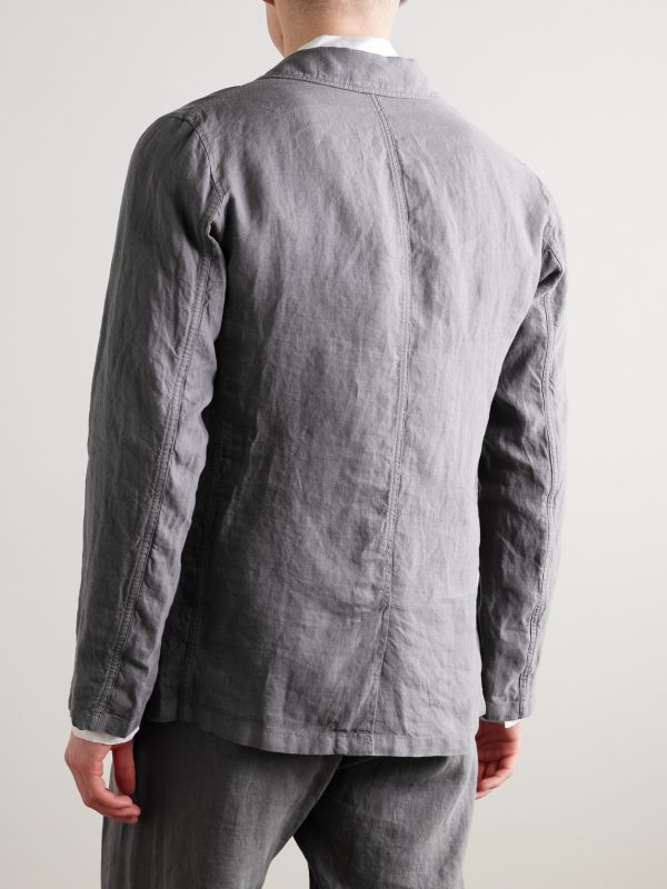 Jobby Pat Linen Suit Jacket - BK Jobby Pat Linen Suit Jacket - BK