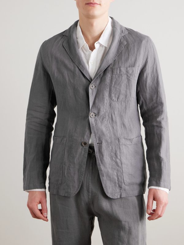Jobby Pat Linen Suit Jacket - FR Jobby Pat Linen Suit Jacket - FR