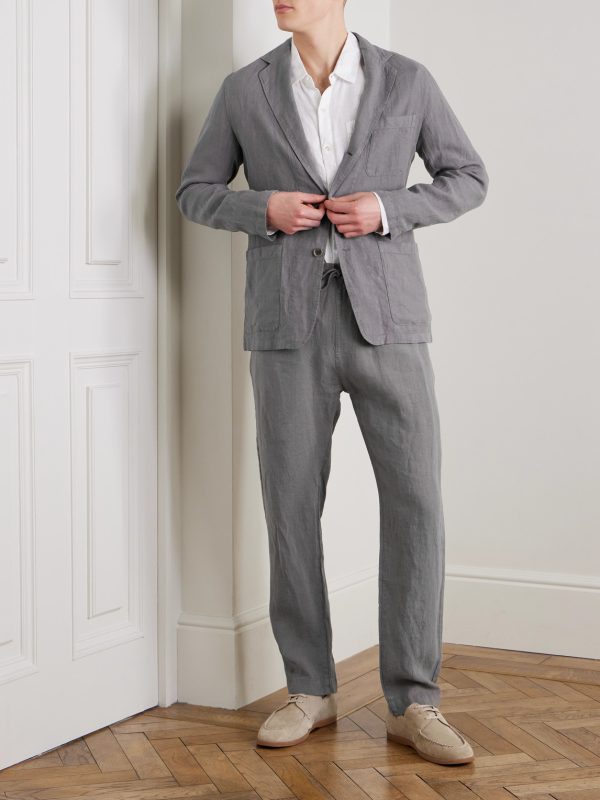 Jobby Pat Linen Suit Jacket - OU Jobby Pat Linen Suit Jacket - OU