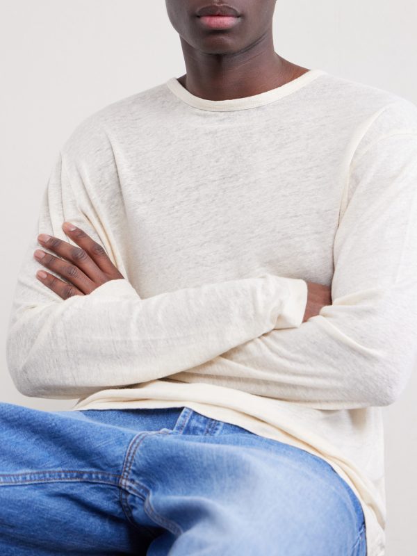 Linen-Jersey T-Shirt - CU Linen-Jersey T-Shirt - CU