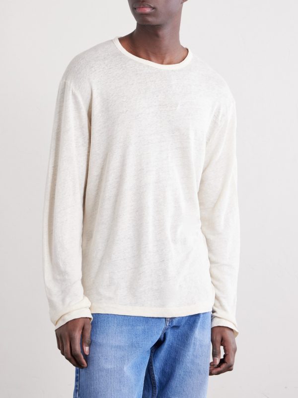 Linen-Jersey T-Shirt - FR Linen-Jersey T-Shirt - FR