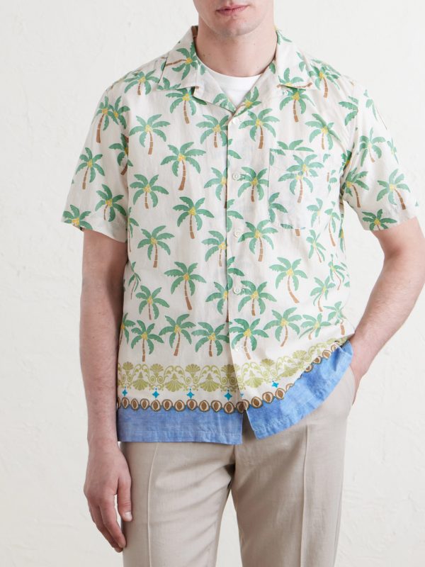 New Palmito Printed Cotton Shirt - FR