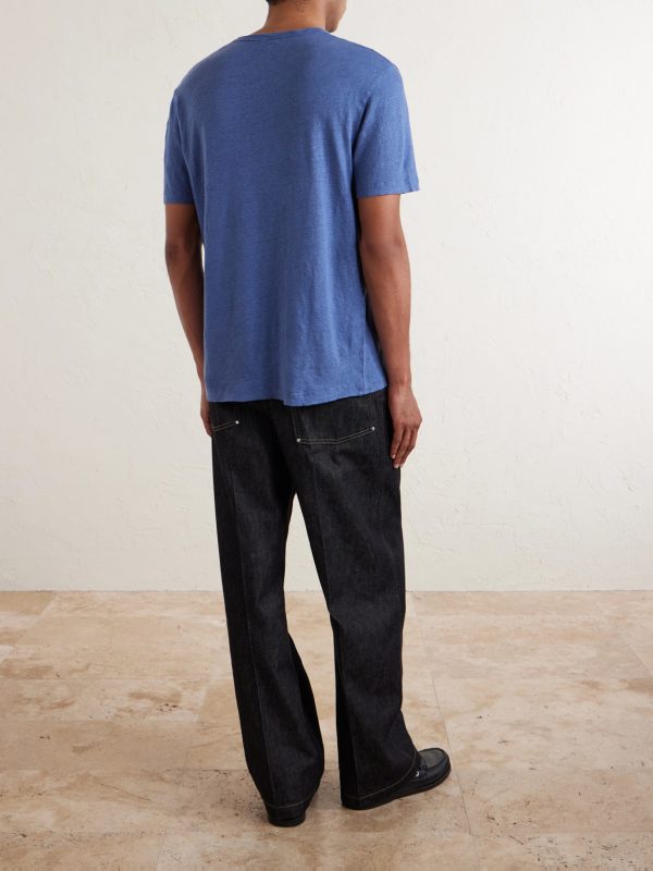Linen-Jersey T-Shirt - BK Linen-Jersey T-Shirt - BK