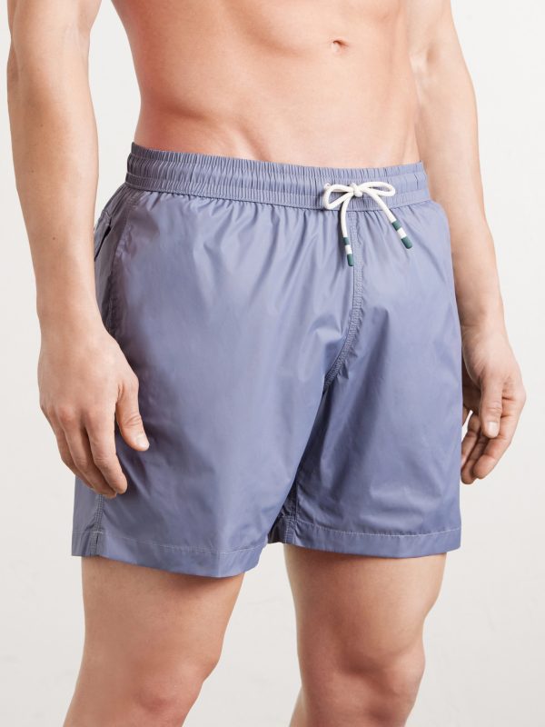 Straight-Leg Mid-Length Recycled Swim Shorts - FR Straight-Leg Mid-Length Recycled Swim Shorts - FR