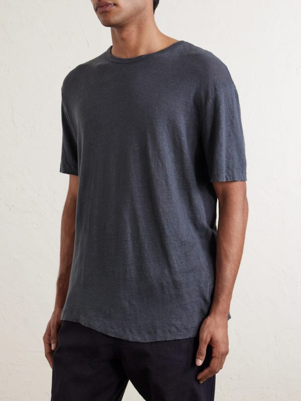 Linen-Jersey T-Shirt - FR Linen-Jersey T-Shirt - FR