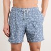 Straight-Leg Printed Swim Shorts - OU Straight-Leg Printed Swim Shorts - OU