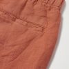 Joggy Straight-Leg Linen Bermuda Shorts - CU Joggy Straight-Leg Linen Bermuda Shorts - CU