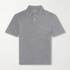 Knitted Linen Polo Shirt Knitted Linen Polo Shirt