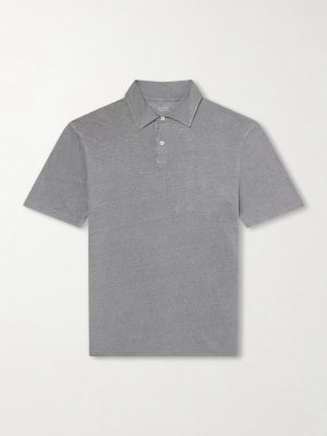 Knitted Linen Polo Shirt Knitted Linen Polo Shirt