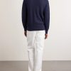 Cotton-Piqué Sweater - BK Cotton-Piqué Sweater - BK