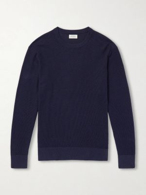 Cotton-Piqué Sweater