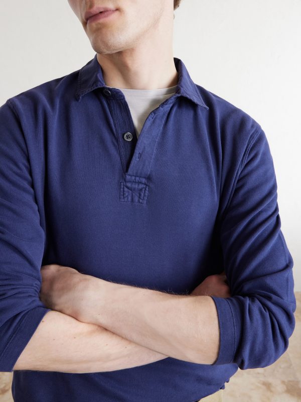 Cotton-Fleece Rugby Shirt - CU