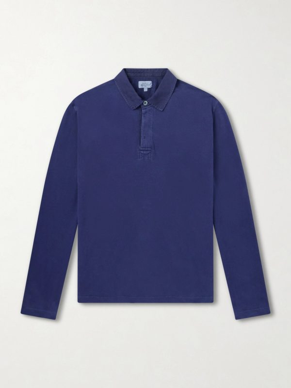 Cotton-Fleece Rugby Shirt