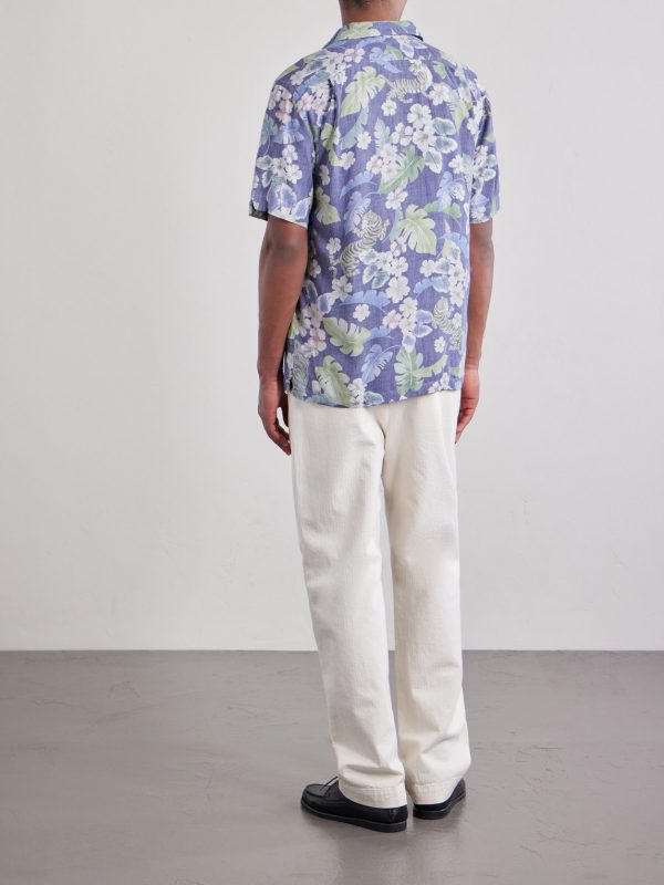 New Palmito Printed Woven Shirt - BK