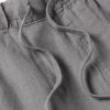 Joggy Straight-Leg Linen Drawstring Trousers - E1