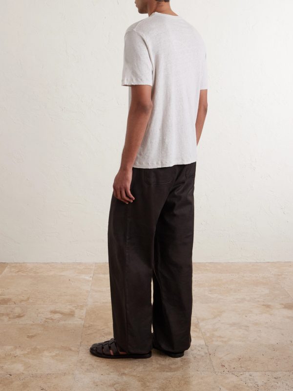 Linen-Jersey T-Shirt - BK Linen-Jersey T-Shirt - BK