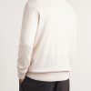 Cotton and Cashmere-Blend Half-Zip Sweater - BK Cotton and Cashmere-Blend Half-Zip Sweater - BK