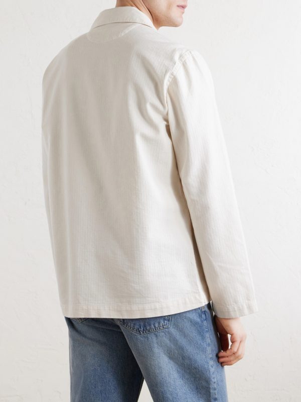 Perry Herringbone Cotton Jacket - BK Perry Herringbone Cotton Jacket - BK