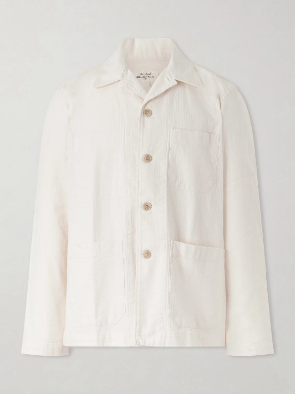 Perry Herringbone Cotton Jacket Perry Herringbone Cotton Jacket