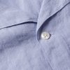 Palmito Mc Pat Convertible-Collar Linen Shirt - CU Palmito Mc Pat Convertible-Collar Linen Shirt - CU