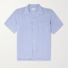 Palmito Mc Pat Convertible-Collar Linen Shirt Palmito Mc Pat Convertible-Collar Linen Shirt