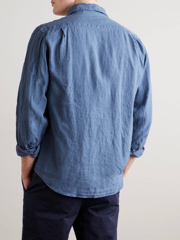 Paul Pat Linen Shirt - BK Paul Pat Linen Shirt - BK