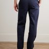 Taylor Straight-Leg Cotton-Gabardine Trousers - BK