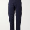 Taylor Straight-Leg Cotton-Gabardine Trousers