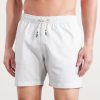 Straight-Leg Mid-Length Striped Seersucker Swim Shorts - FR Straight-Leg Mid-Length Striped Seersucker Swim Shorts - FR