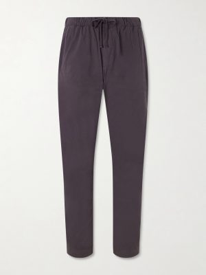 Joggy Straight-Leg Cotton Trousers Joggy Straight-Leg Cotton Trousers