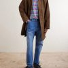 Button-Down Collar Checked Linen and Cotton-Blend Shirt - OU