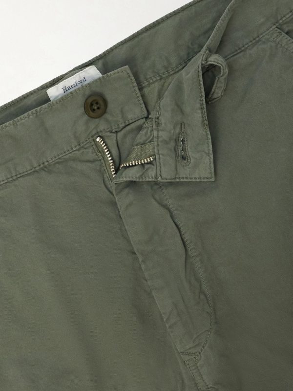 Battle Straight-Leg Cotton Shorts - E1