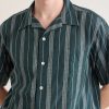 New Palmito MC Camp-Collar Striped Cotton Shirt - CU New Palmito MC Camp-Collar Striped Cotton Shirt - CU