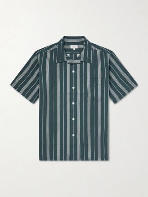 New Palmito MC Camp-Collar Striped Cotton Shirt New Palmito MC Camp-Collar Striped Cotton Shirt