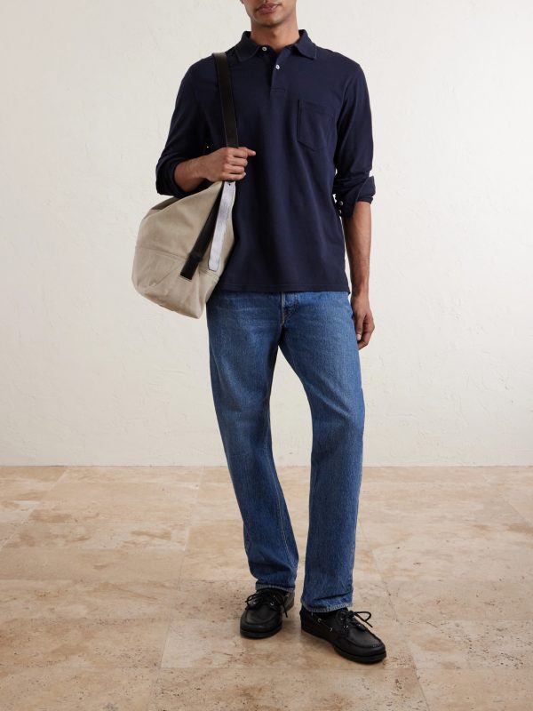 Cotton-Piqué Polo Shirt - OU