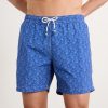 Straight-Leg Mid-Length Printed Swim Shorts - OU Straight-Leg Mid-Length Printed Swim Shorts - OU