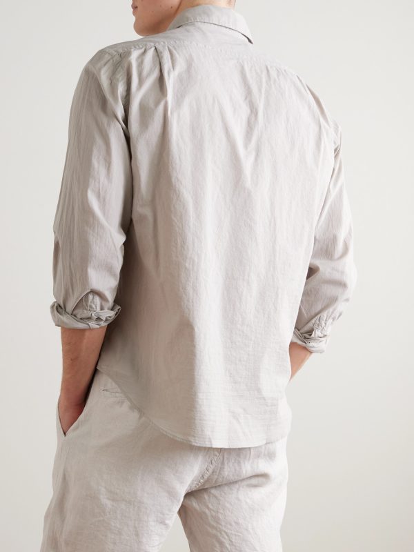 Paul Pat Cotton-Poplin Shirt - BK