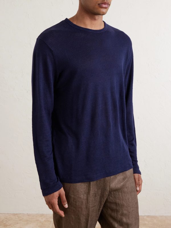 Linen-Jersey T-Shirt - FR Linen-Jersey T-Shirt - FR